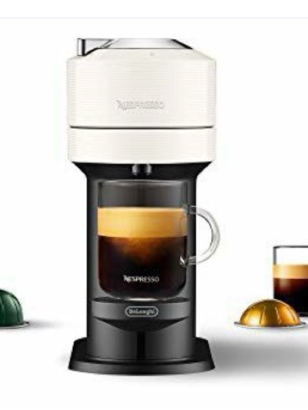 Nespresso Vertuo Next - White and Black Single-Serve Coffee Maker